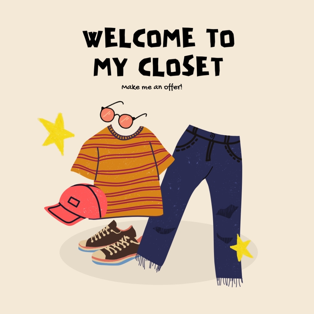 Welcome to my closet!